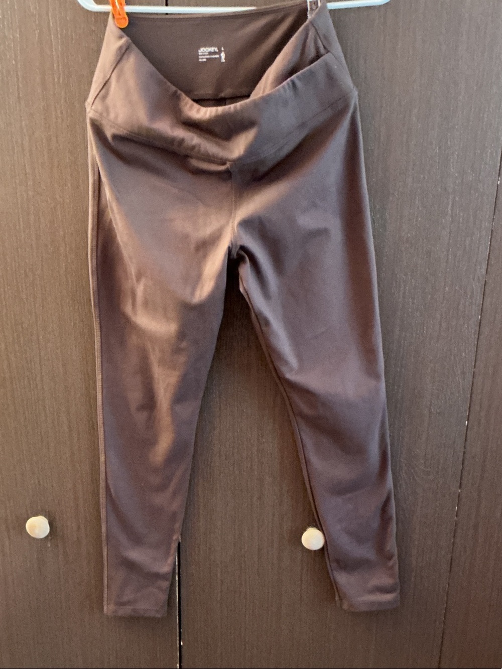 Jockey Brown High-Waist Active Leggings